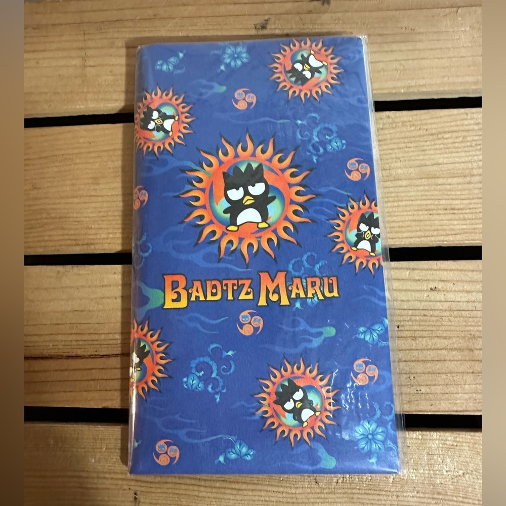 New Badtz Maru pad, envelope and sticker set Japan